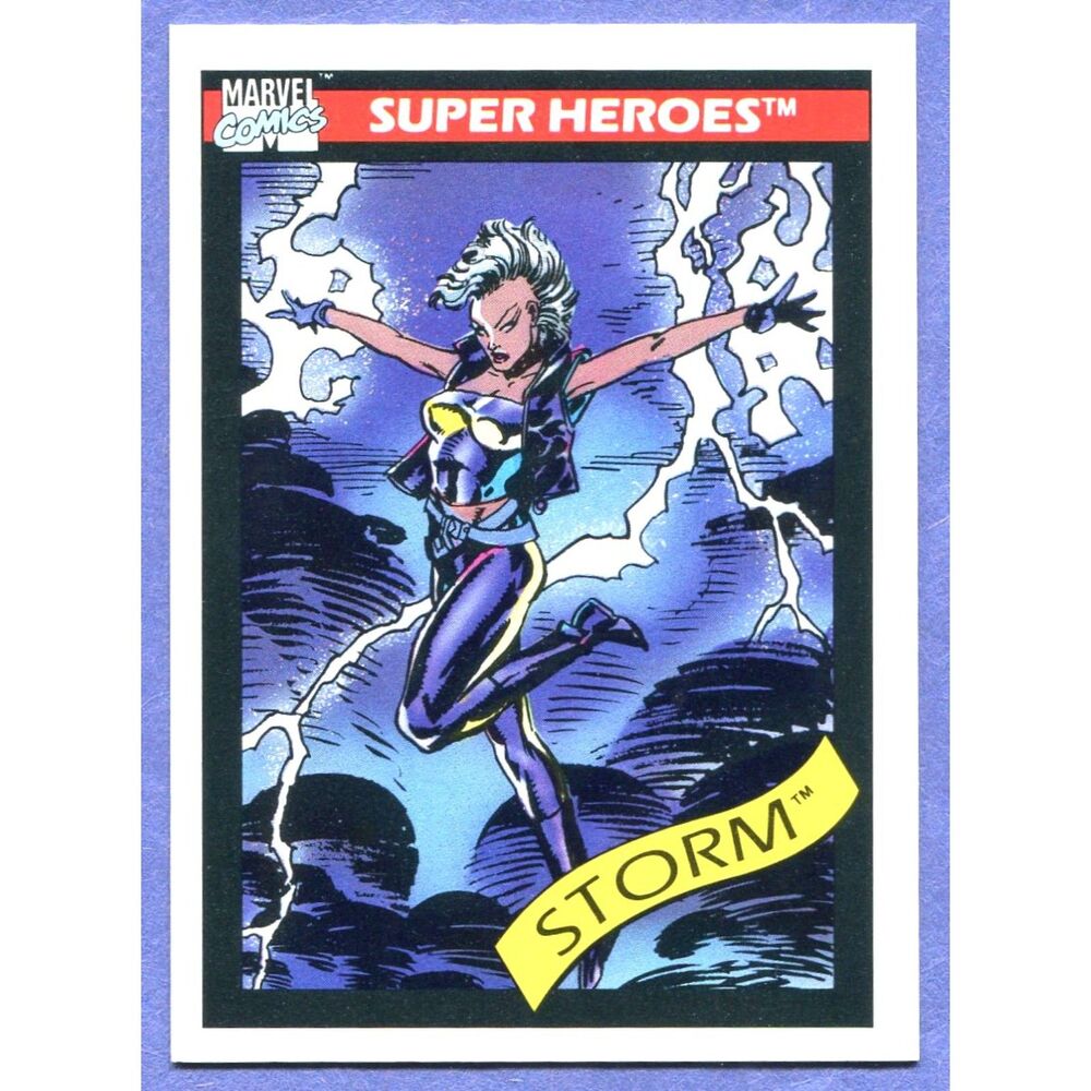 1990 Marvel Universe Card - #48 Storm